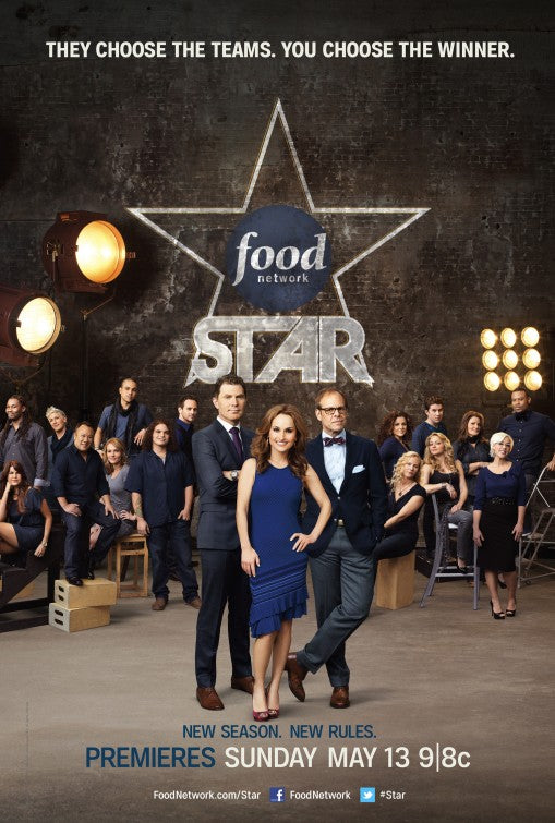 1000 piece jigsaw puzzle for tv poster: Food Network Star, ver6