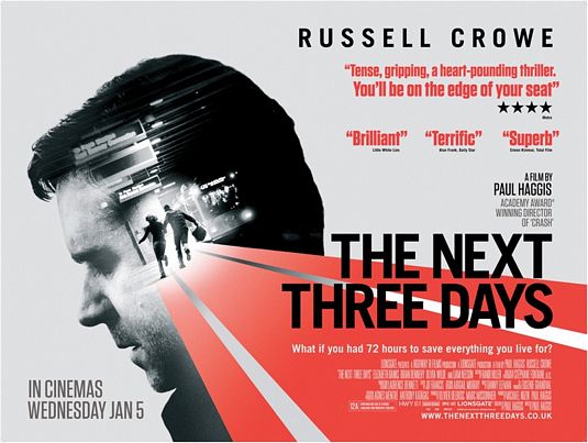 1000 piece jigsaw puzzle for the movie poster: The Next Three Days (2010) ver5
