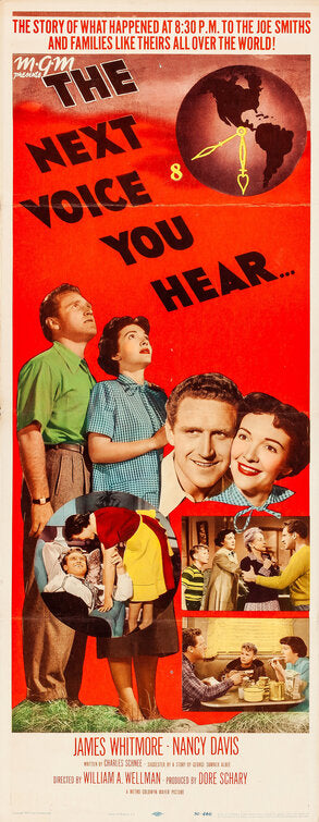 1000 piece jigsaw puzzle for the movie poster: The Next Voice You Hear... (1950) ver2