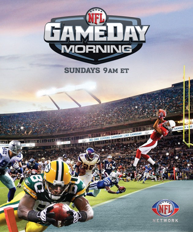 1000 piece jigsaw puzzle for tv poster: NFL Game Day Morning
