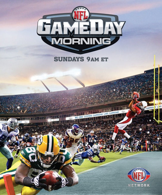 1000 piece jigsaw puzzle for tv poster: NFL Game Day Morning