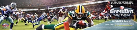 1000 piece jigsaw puzzle for tv poster: NFL Game Day Morning, ver2