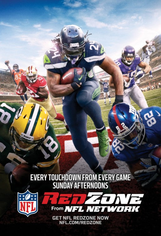 1000 piece jigsaw puzzle for tv poster: NFL Red Zone, ver3