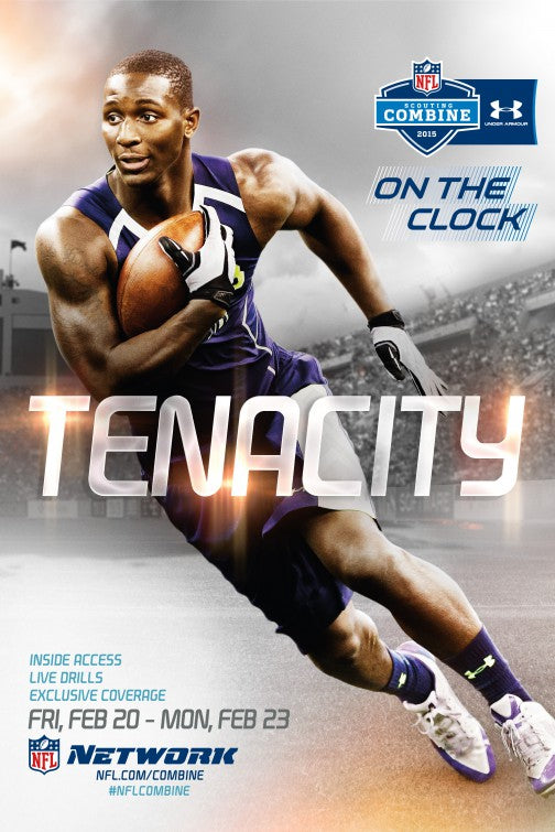 1000 piece jigsaw puzzle for tv poster: NFL Scouting Combine