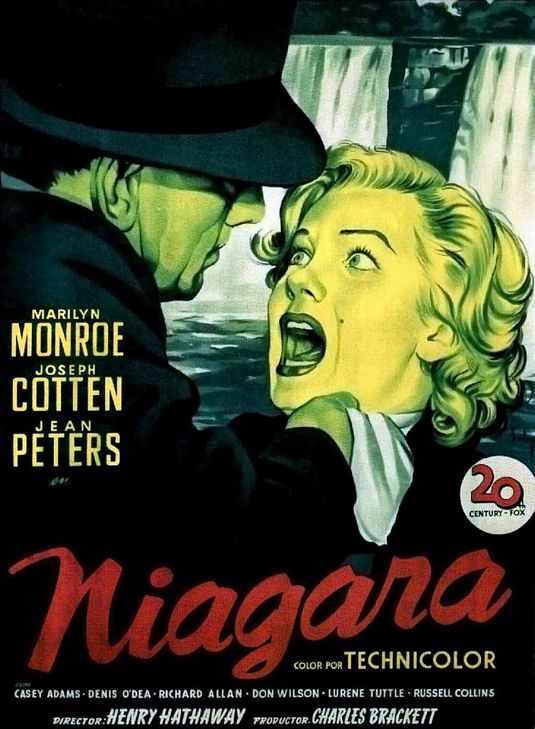 the movie poster: Niagara (1953) ver2