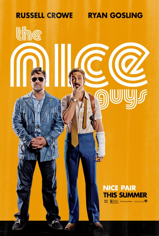 1000 piece jigsaw puzzle for the movie poster: The Nice Guys (2016)
