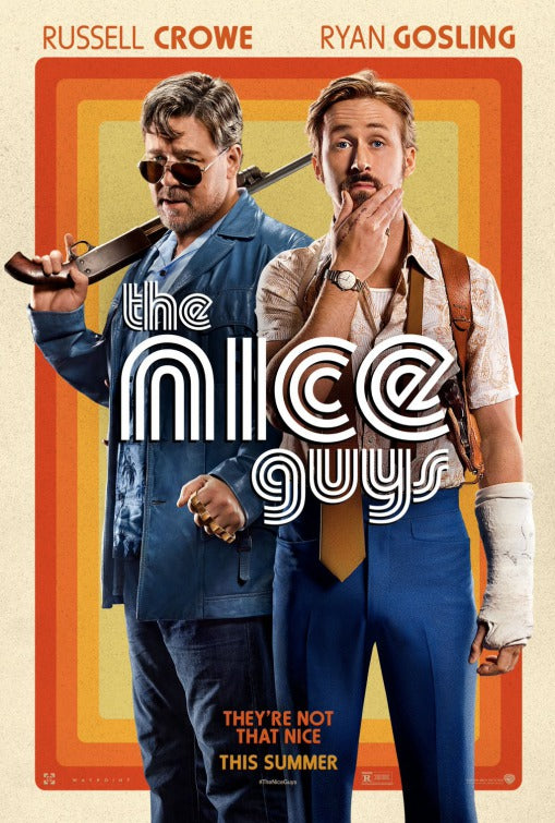 1000 piece jigsaw puzzle for the movie poster: The Nice Guys (2016) ver2