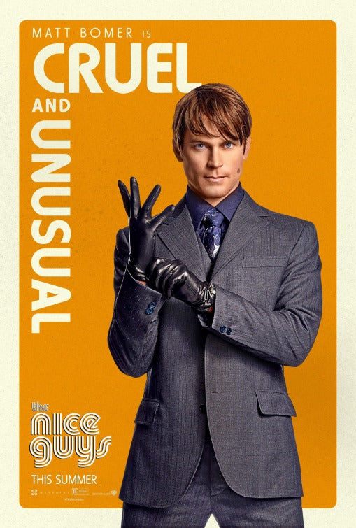 1000 piece jigsaw puzzle for the movie poster: The Nice Guys (2016) ver9