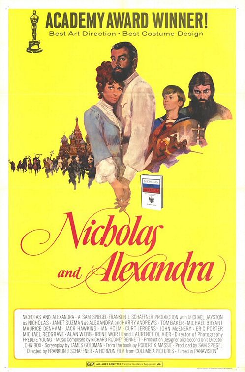the movie poster: Nicholas and Alexandra (1971)