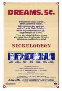 the movie poster: Nickelodeon (1976) ver1
