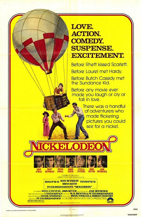 the movie poster: Nickelodeon (1976) ver2