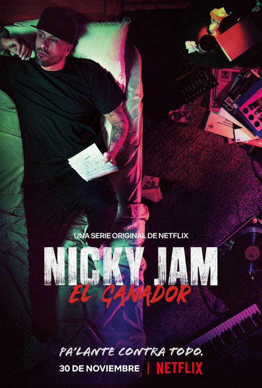1000 piece jigsaw puzzle for tv poster: Nicky Jam: El Ganador