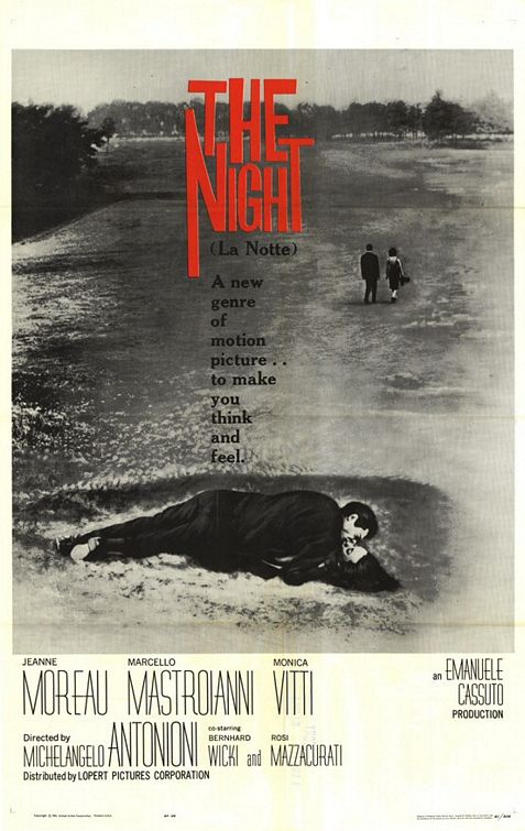 the movie poster: The Night (aka La Notte) (1961)