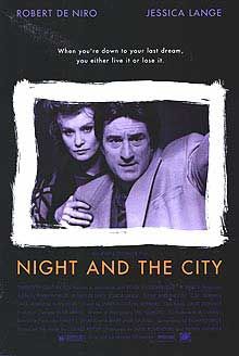 the movie poster: Night and the City (1992)
