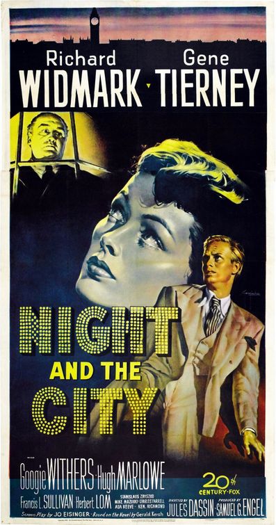 the movie poster: Night and the City (1950) ver2