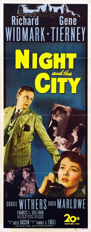 the movie poster: Night and the City (1950) ver3