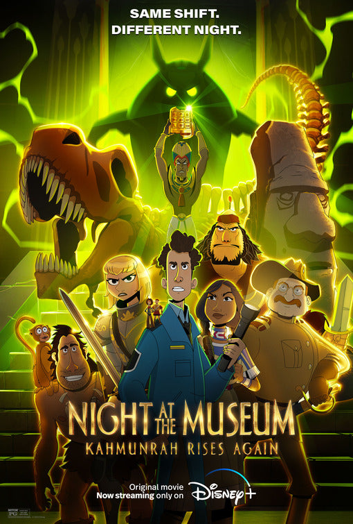 1000 piece jigsaw puzzle for the movie poster: Night at the Museum: Kahmunrah Rises Again (2022) ver2