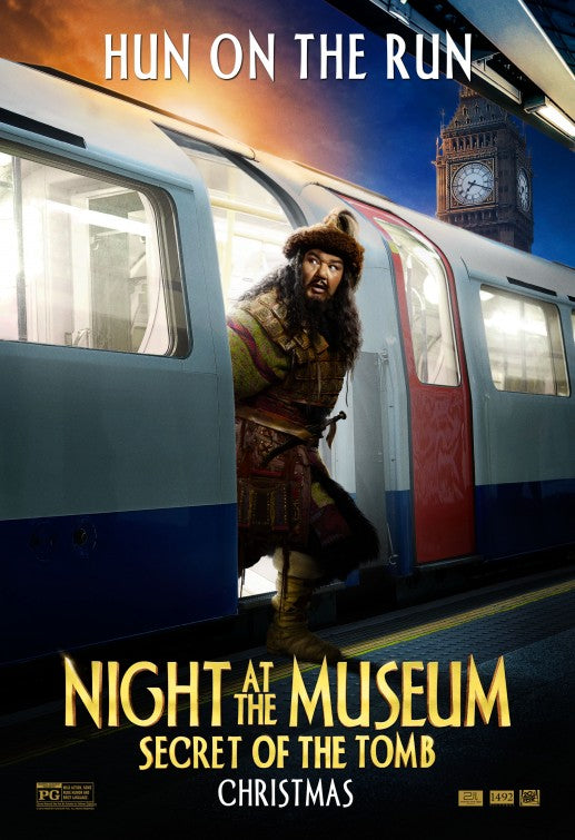 1000 piece jigsaw puzzle for the movie poster: Night at the Museum: Secret of the Tomb (2014) ver14