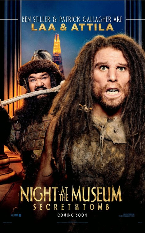 1000 piece jigsaw puzzle for the movie poster: Night at the Museum: Secret of the Tomb (2014) ver6