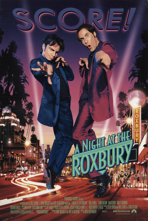 the movie poster: A Night at the Roxbury (1998)