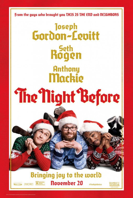 1000 piece jigsaw puzzle for the movie poster: The Night Before (2015) ver3