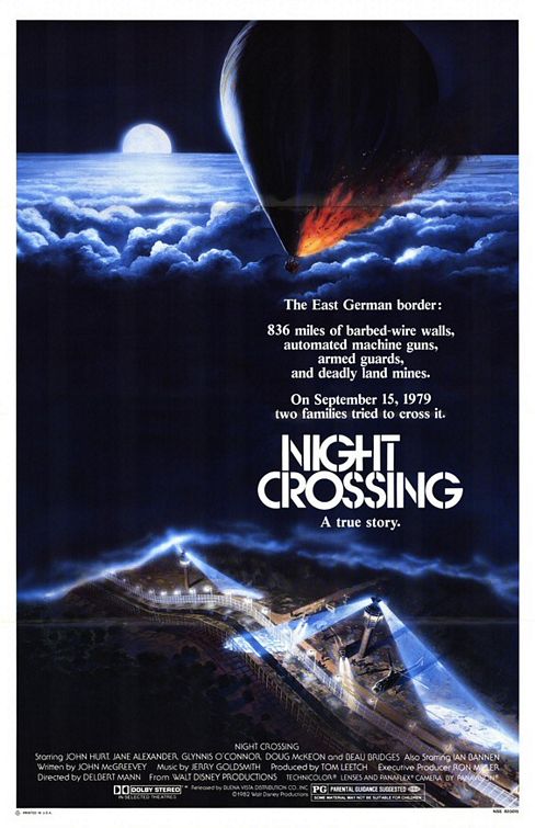 the movie poster: Night Crossing (1982)