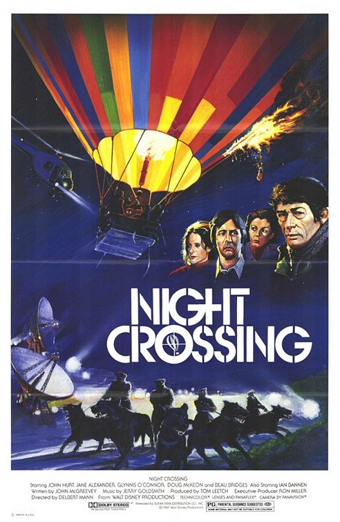the movie poster: Night Crossing (1982) ver2