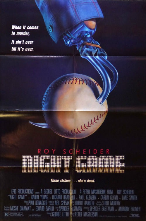 the movie poster: Night Game (1989)