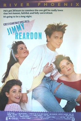 the movie poster: A Night in the Life of Jimmy Reardon (1988)