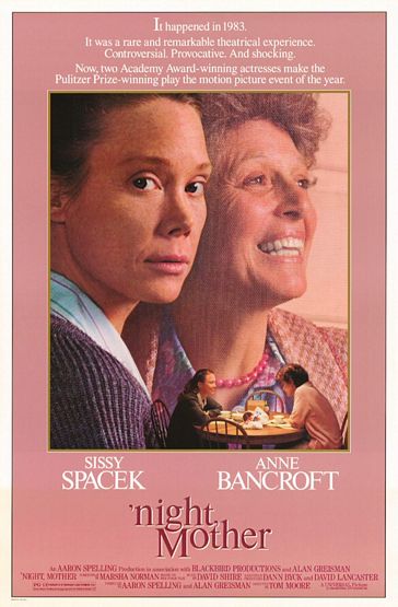 the movie poster: 'Night Mother (1986)