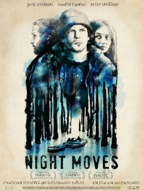 1000 piece jigsaw puzzle for the movie poster: Night Moves (2014) ver5