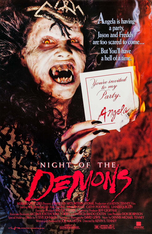 the movie poster: Night of the Demons (1988)
