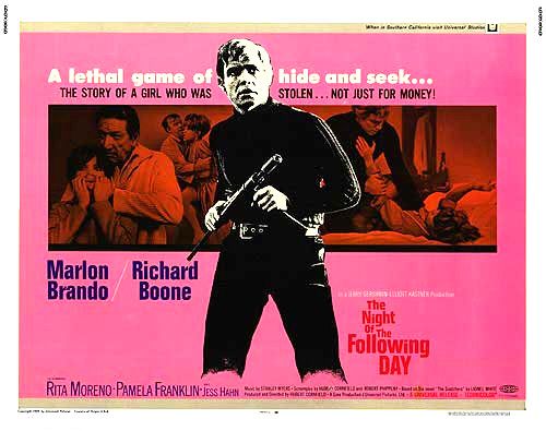 the movie poster: The Night of the Following Day (1969) ver3