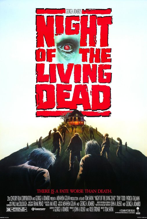 the movie poster: Night of the Living Dead (1990)