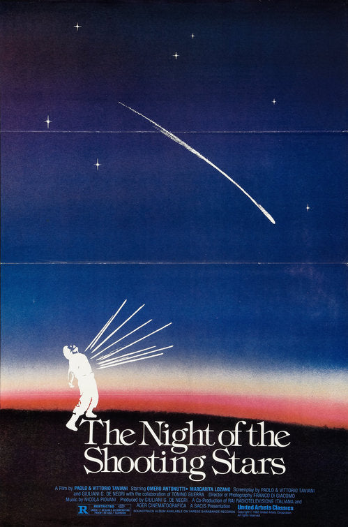 the movie poster: The Night of the Shooting Stars (1982)