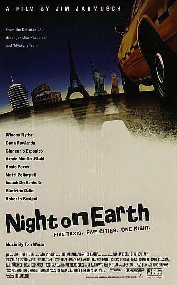 the movie poster: Night on Earth (1992)