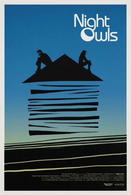 1000 piece jigsaw puzzle for the movie poster: Night Owls (2015)