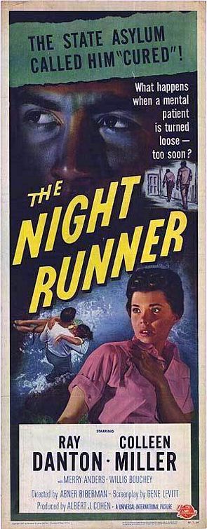 the movie poster: The Night Runner (1957) ver2