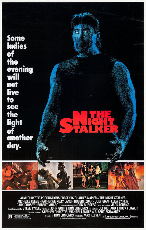 1000 piece jigsaw puzzle for the movie poster: The Night Stalker (1987)