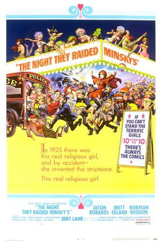 the movie poster: The Night They Raided Minsky's (1968)