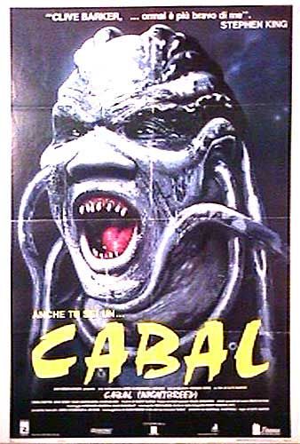 the movie poster: Nightbreed (1990) ver2