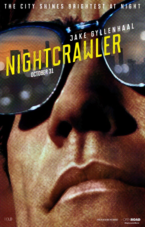 1000 piece jigsaw puzzle for the movie poster: Nightcrawler (2014)