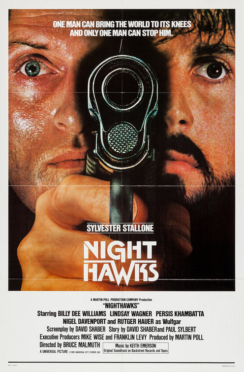 the movie poster: Nighthawks (1981) ver2