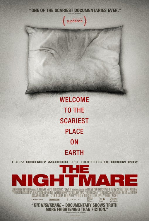 1000 piece jigsaw puzzle for the movie poster: The Nightmare (2015)