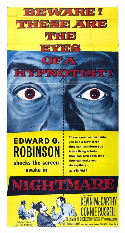 the movie poster: Nightmare (1956)