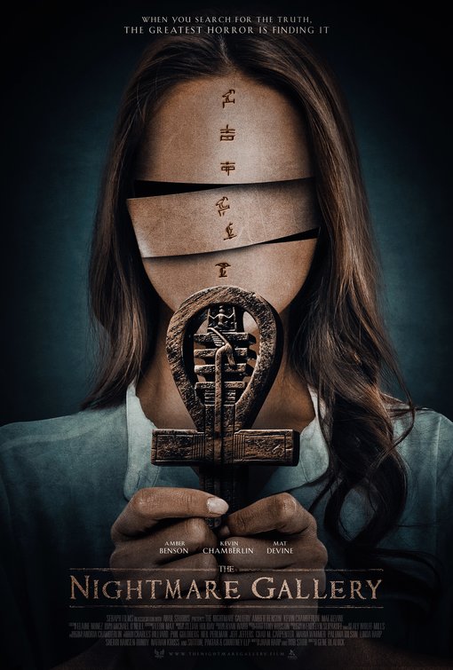1000 piece jigsaw puzzle for the movie poster: The Nightmare Gallery (2018) ver2