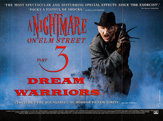 1000 piece jigsaw puzzle for the movie poster: A Nightmare on Elm Street 3: Dream Warriors (1987) ver4
