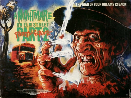 1000 piece jigsaw puzzle for the movie poster: A Nightmare on Elm Street Part 2: Freddy's Revenge (1985) ver2