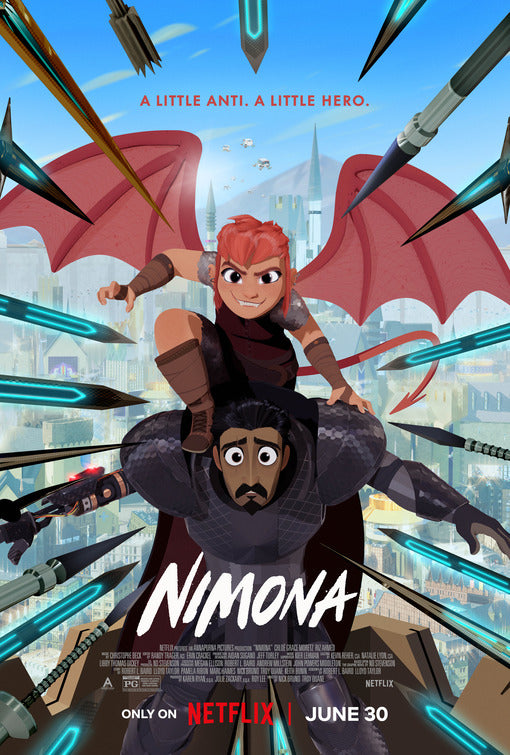 1000 piece jigsaw puzzle for the movie poster: Nimona (2023) ver2