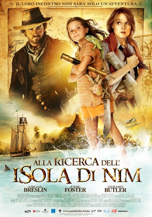 1000 piece jigsaw puzzle for the movie poster: Nim's Island (2008) ver9